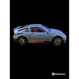 Hot Wheels 88 Honda CR-X Gray 1:64 LOOSE